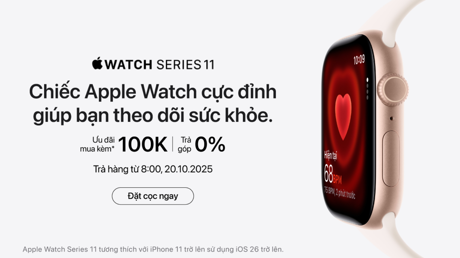 Hình ảnh cho danh mục Đặt cọc ngay Apple Watch SE 3, Series 11 & Ultra 3 tại ShopDunk